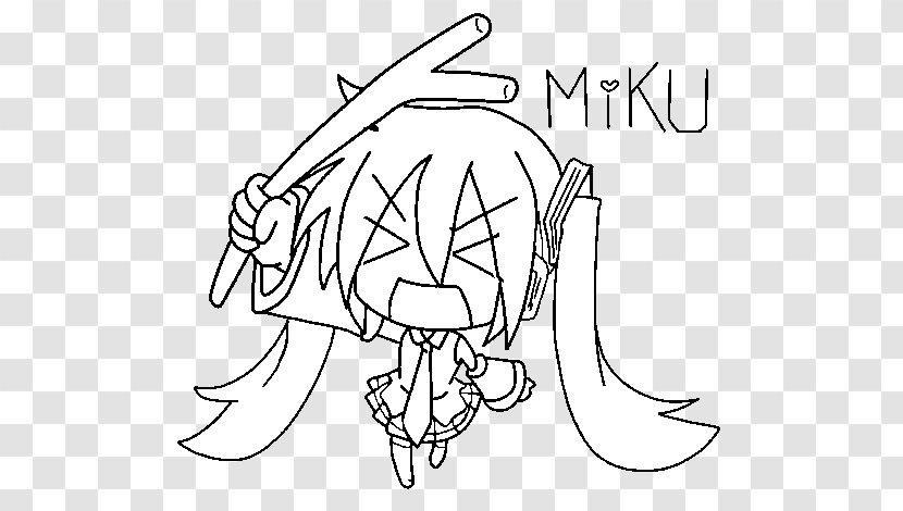 Coloring Book Hatsune Miku Vocaloid Colouring Pages Drawing - Silhouette Transparent PNG