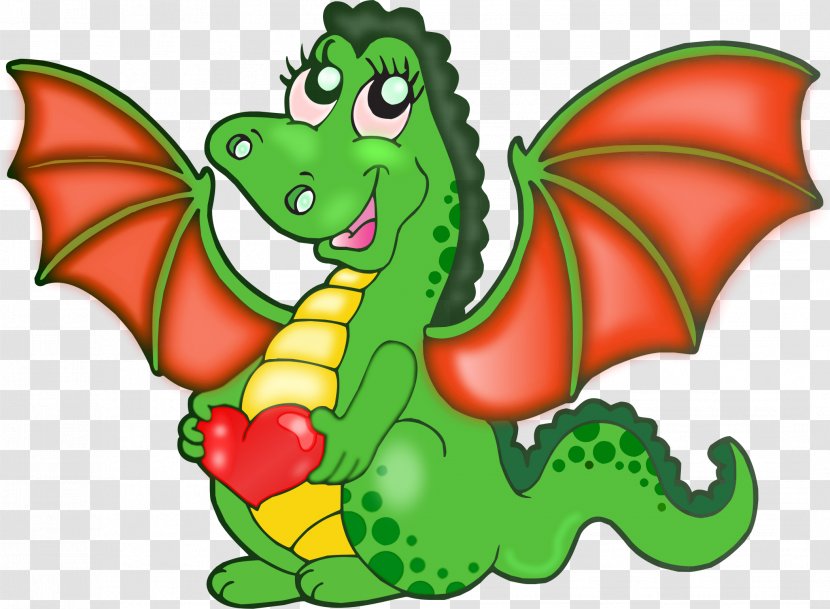 Dragon Cartoon Clip Art - Royaltyfree Transparent PNG