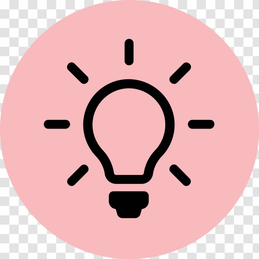 Incandescent Light Bulb Lamp - Royaltyfree - Pink Transparent PNG