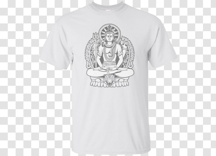 T-shirt Shiva Hoodie Sleeve Clothing - Lord Transparent PNG