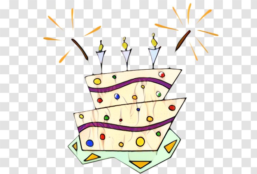Cartoon Birthday Cake - Party - Torte Anniversary Transparent PNG