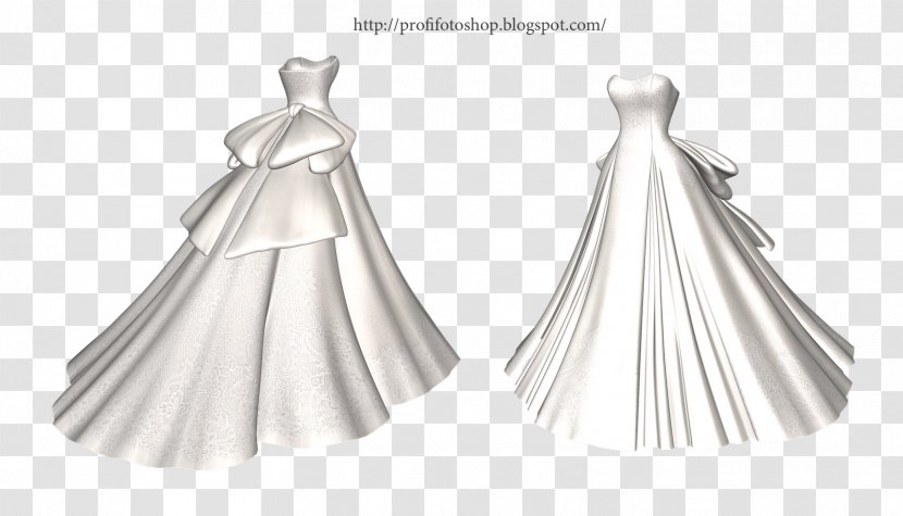Wedding Dress White Bride - Fashion Design Transparent PNG