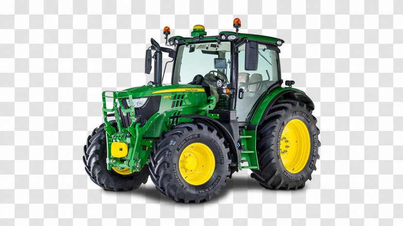 John Deere Tractor Agriculture Agricultural Machinery Loader Transparent PNG