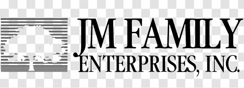 Logo Brand Line JM Family Enterprises Font - Black Transparent PNG