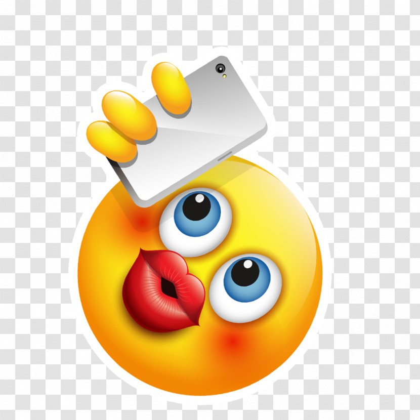 Emoji Selfie Smiley Facebook Emoticon - Iphone Transparent PNG