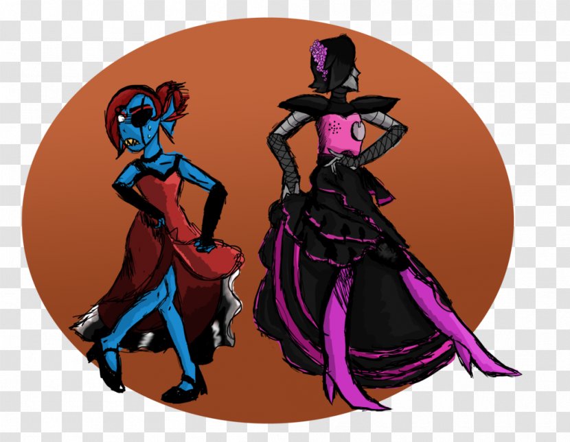 Drawing Cartoon Shading - Purple - Flamenco Dance Transparent PNG