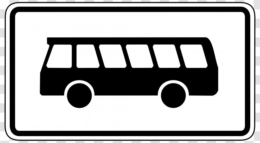 Bus Traffic Sign Car Vehicle - Signs Transparent PNG