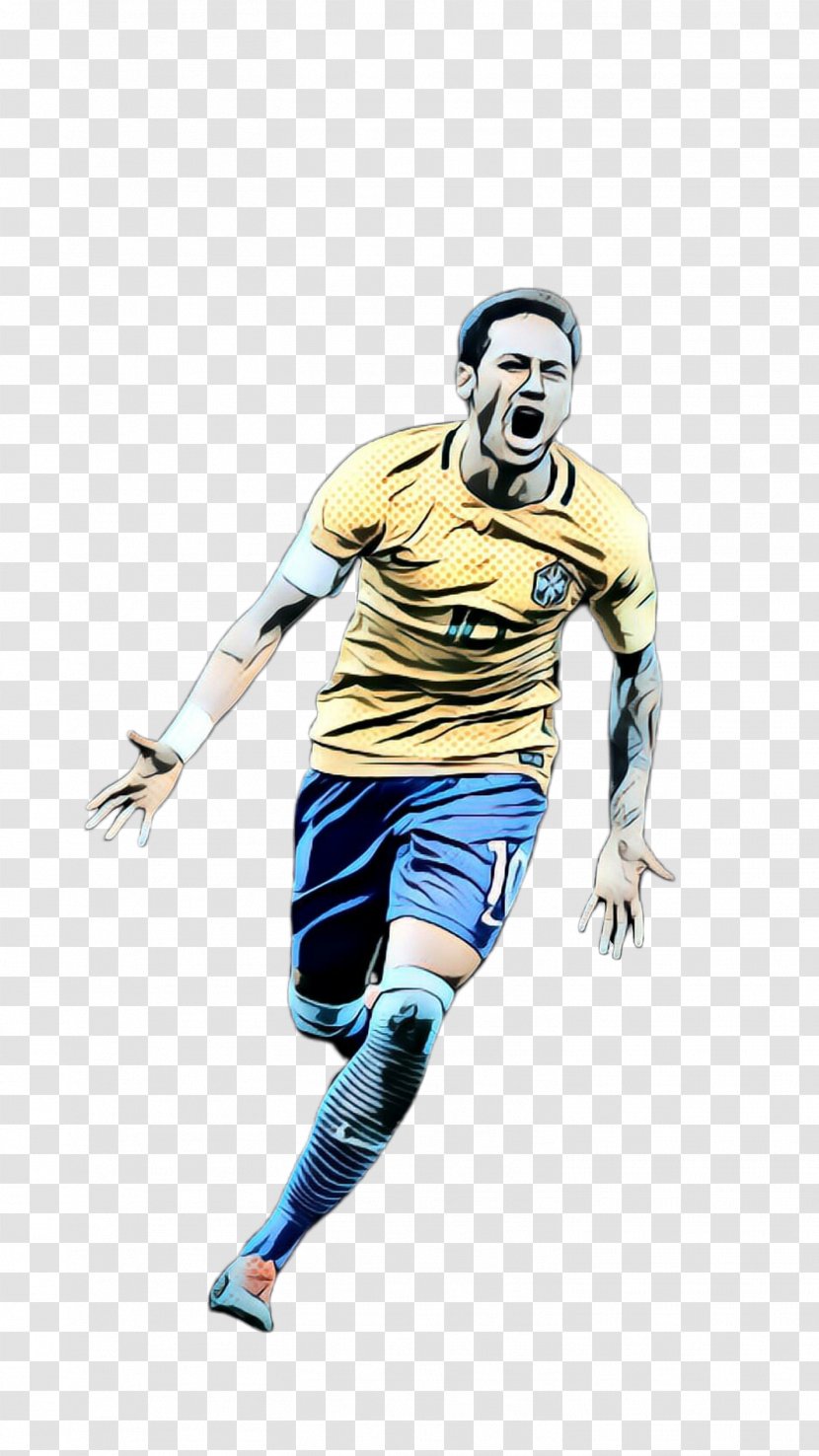 Football Player - Pop Art - Sports Ball Game Transparent PNG