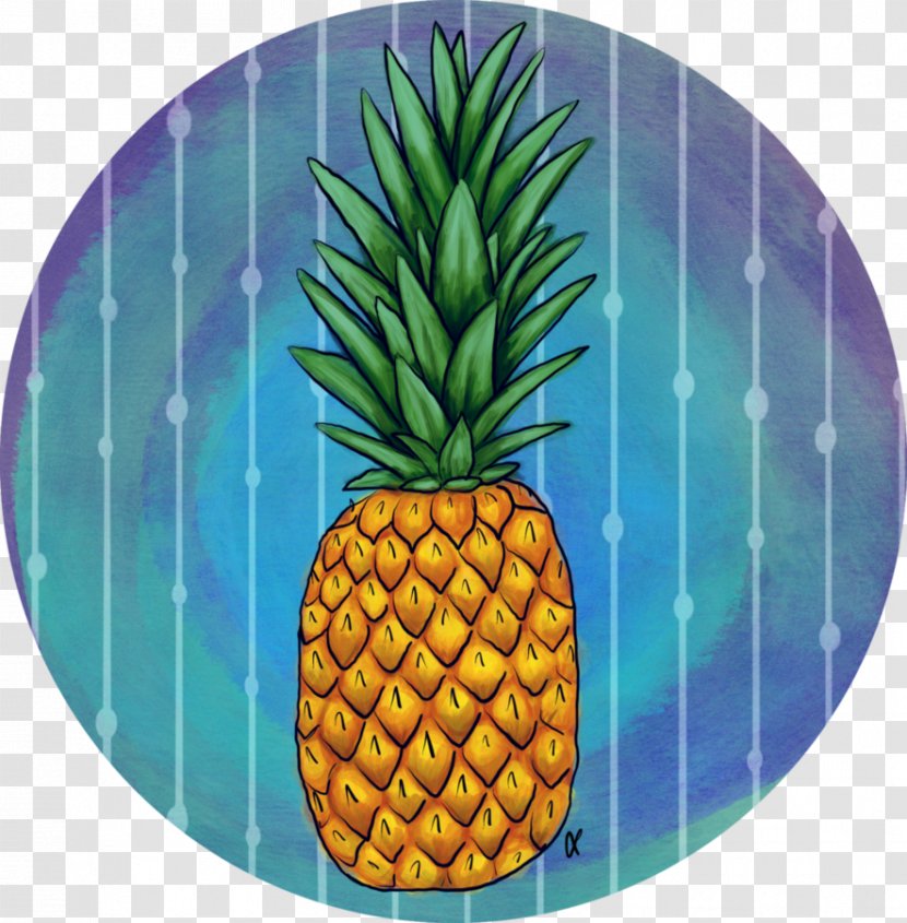 Pineapple Digital Art Drawing DeviantArt - Bromeliaceae Transparent PNG