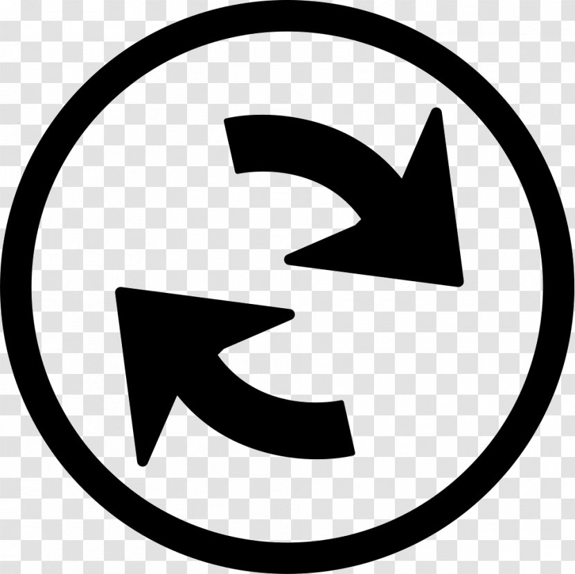 Arrow User Interface Symbol - Rim Transparent PNG