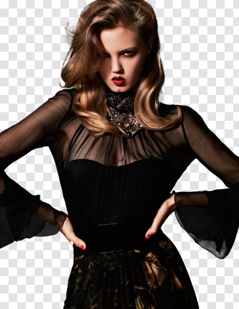 Lindsey Wixson Model Fashion Harper's Bazaar D'Management Group Srl - Frame Transparent PNG