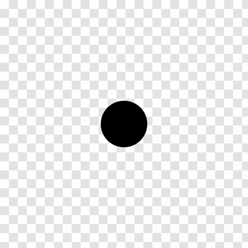 Circle Desktop Wallpaper Point - Black M Transparent PNG