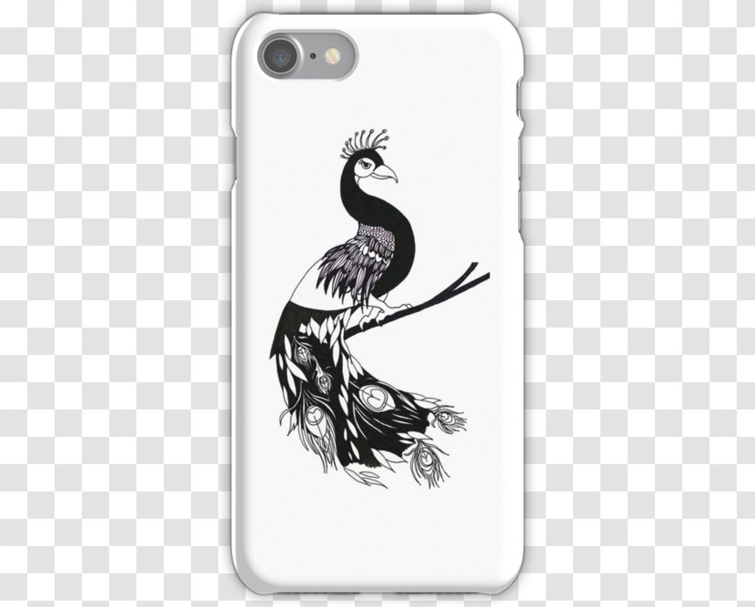IPhone 7 4S 6 Apple 8 Plus Trap Lord - Feather - White Peacock Transparent PNG