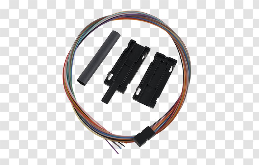 Electrical Cable Optical Fiber Connector Optic Splitter - Clipart Transparent PNG