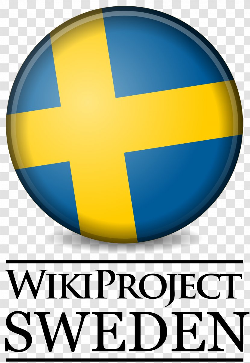 Sweden Logo WikiProject Wikipedia - Business - Yellow Transparent PNG