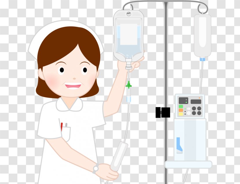 Intravenous Therapy Physician Nurse Hyperthermia - Heart Rate - Vector Doctor Transparent PNG