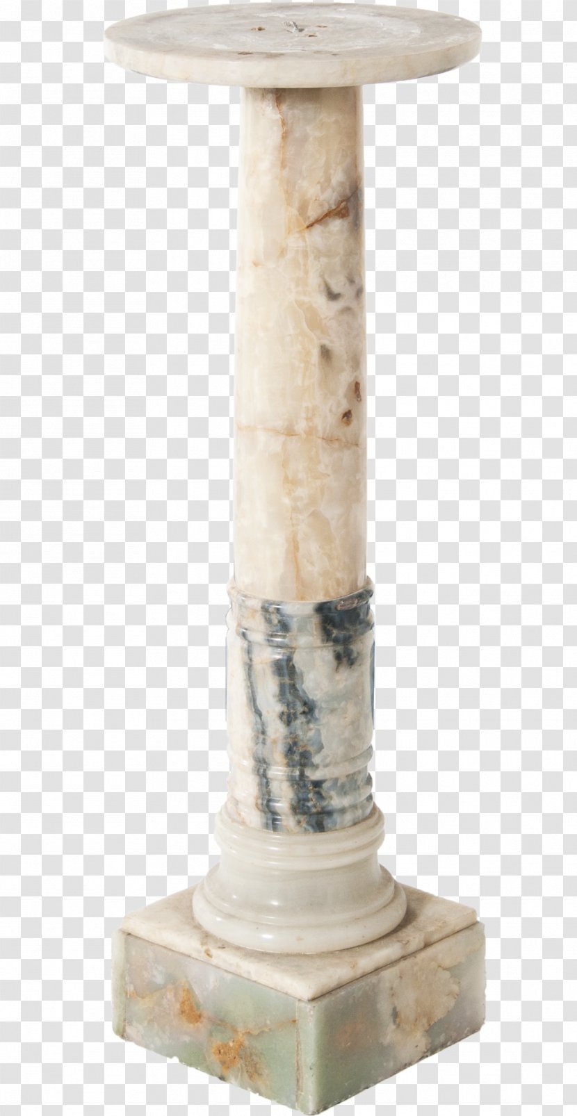 Column Marble Structure - Antique Art Exchange Transparent PNG