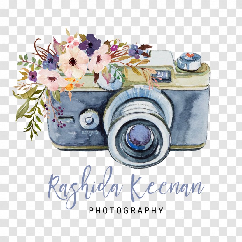 Watercolor Painting Camera Drawing Photography - Instant Transparent PNG