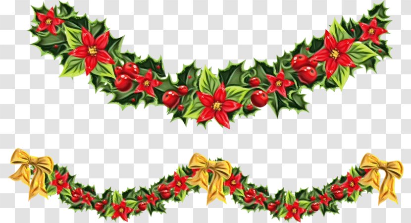 Christmas Decoration - Flower - Fashion Accessory Transparent PNG