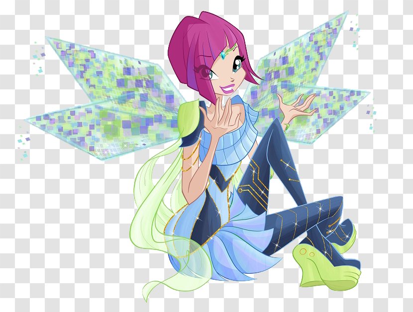 Tecna Bloom Aisha Flora Musa - Tree - Winx Transparent PNG