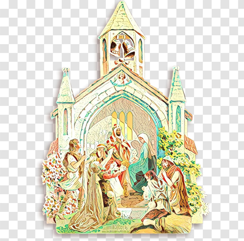 Nativity Scene Place Of Worship Blessing Shrine Architecture Transparent PNG