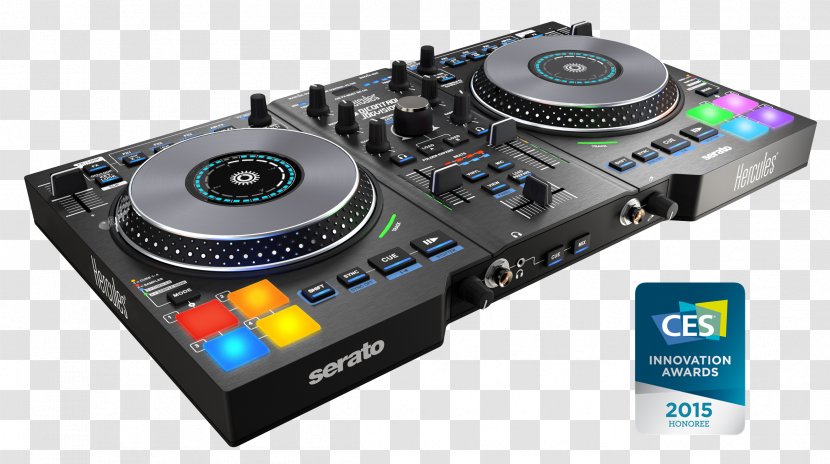 DJ Controller Disc Jockey Mixer Audio Mixers Hercules Control Jogvision - Numark Industries - Dj Transparent PNG