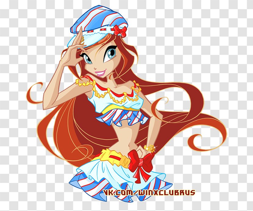 Bloom Flora Roxy Musa Tecna - Heart - Winx Club Season 6 Transparent PNG