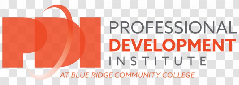 Blue Ridge Community College Logo Education Professional Development Training - Seminar - Mountains Transparent PNG