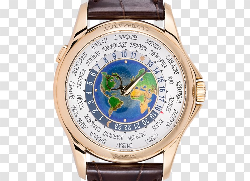 Patek Philippe & Co. Complication Watch Colored Gold Chronograph - Tourbillon - Elegent Transparent PNG