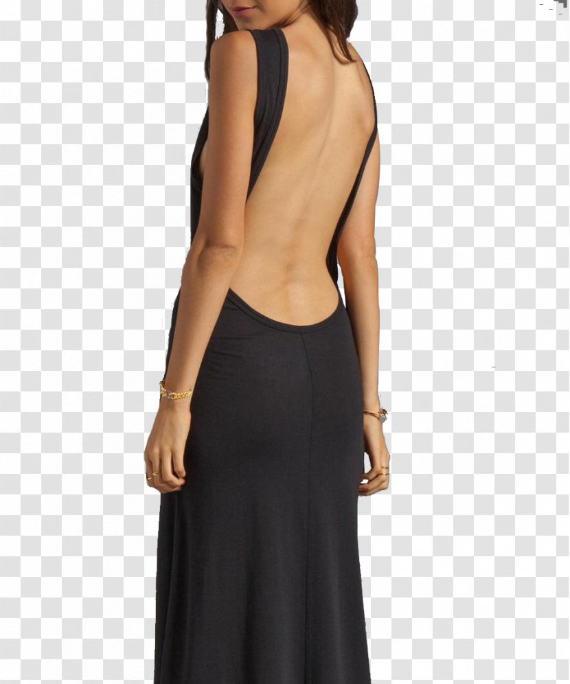 Dress Human Back Formal Wear - Designer - Female Halter And Evening Transparent PNG