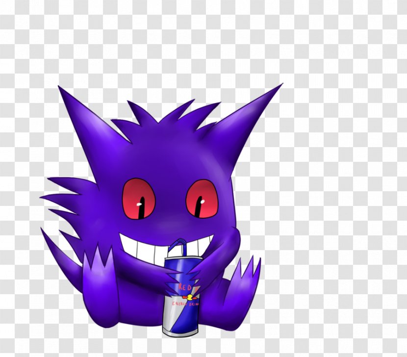 Pokémon Red And Blue Gengar Drawing GO - Pokemon - Go Transparent PNG