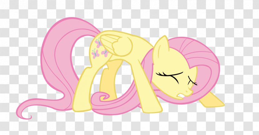 Fluttershy Pony YouTube Screaming - Frame - Youtube Transparent PNG