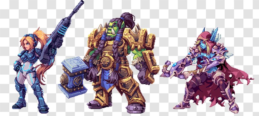 Heroes Of The Storm Sprite Pixel Art 2D Computer Graphics - 2d Game Character Sprites Transparent PNG