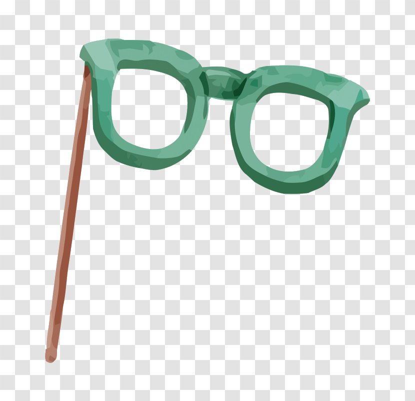 Glasses Goggles Design Image - Sunglasses - Bril Border Transparent PNG