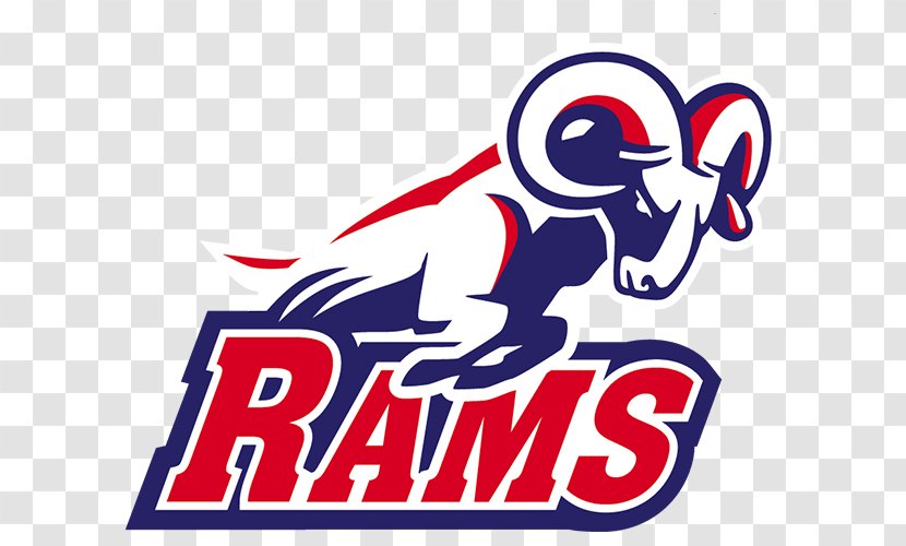 Bluefield College Rams Football Logo Brand Font Transparent PNG