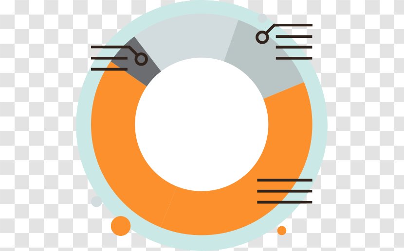 Chart Clip Art - Orange - Business Hub Drive Transparent PNG