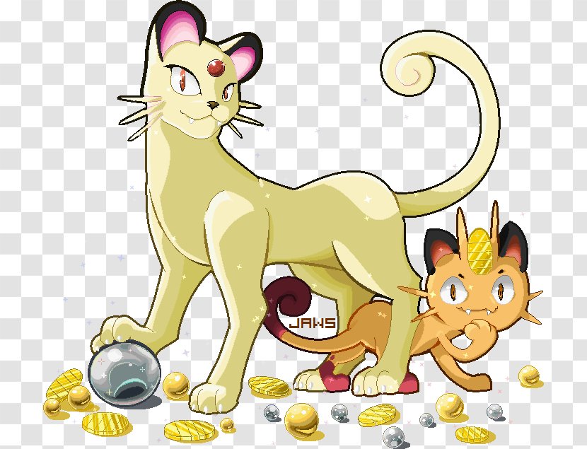 Whiskers Giovanni Cat Pokémon Sun And Moon Meowth - Fauna Transparent PNG