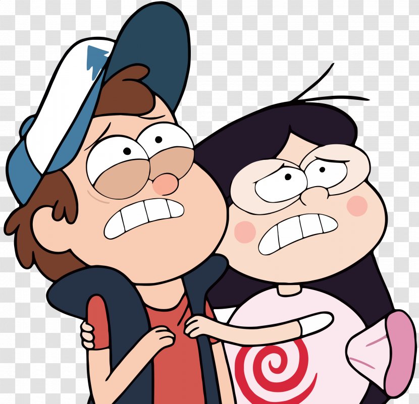 Dipper Pines Mabel Wendy Bill Cipher Grunkle Stan - Heart - Gravity Falls Transparent PNG