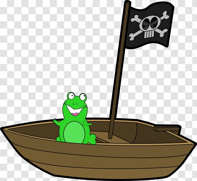 Boat Ship Clip Art - Watercraft - Frog Transparent PNG