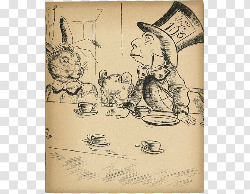 Works Progress Administration Federal Agency Hare University Of Maryland Libraries - Human Behavior - Tenniel Illustrations For Carroll's Alice In Wonde Transparent PNG