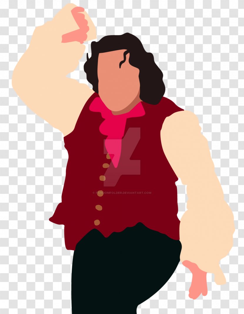 LeFou Gaston Beauty And The Beast Fan Art Character - Watercolor - Man Transparent PNG