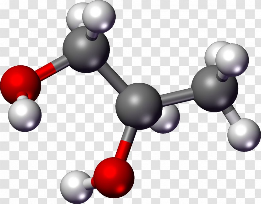 Dipropylene Glycol Glycerol Propene Polypropylene - Propylene - Molecules File Transparent PNG