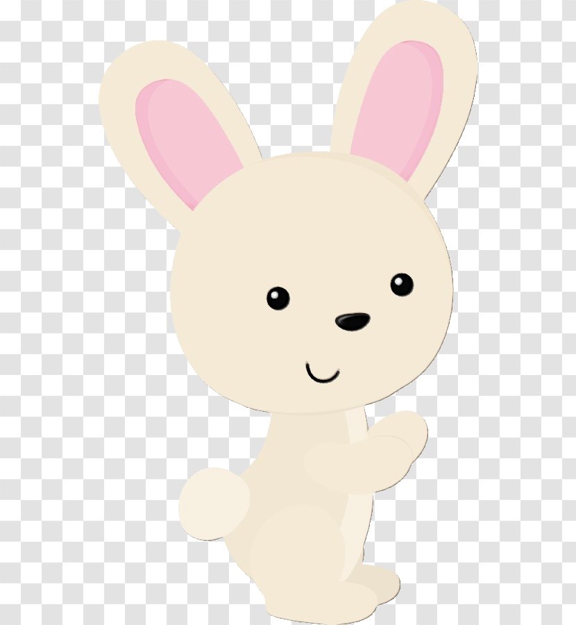 Easter Bunny Background - Rabbits And Hares - Toy Tail Transparent PNG