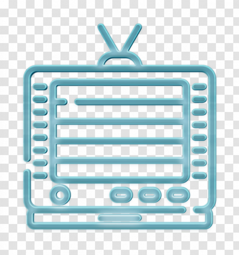 Television Icon Tv Icon Communications And Media Icon Transparent PNG