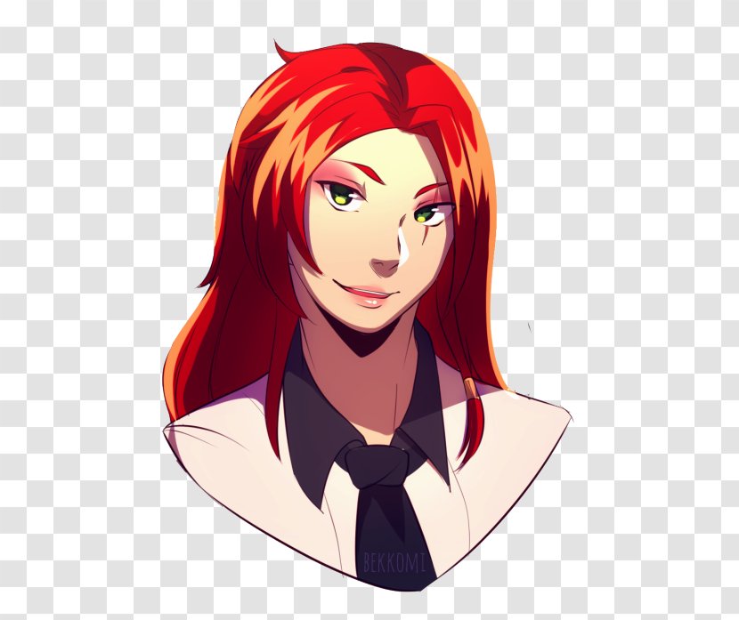 Blog Tumblr Red Hair Drawing - Cartoon - Picok Transparent PNG