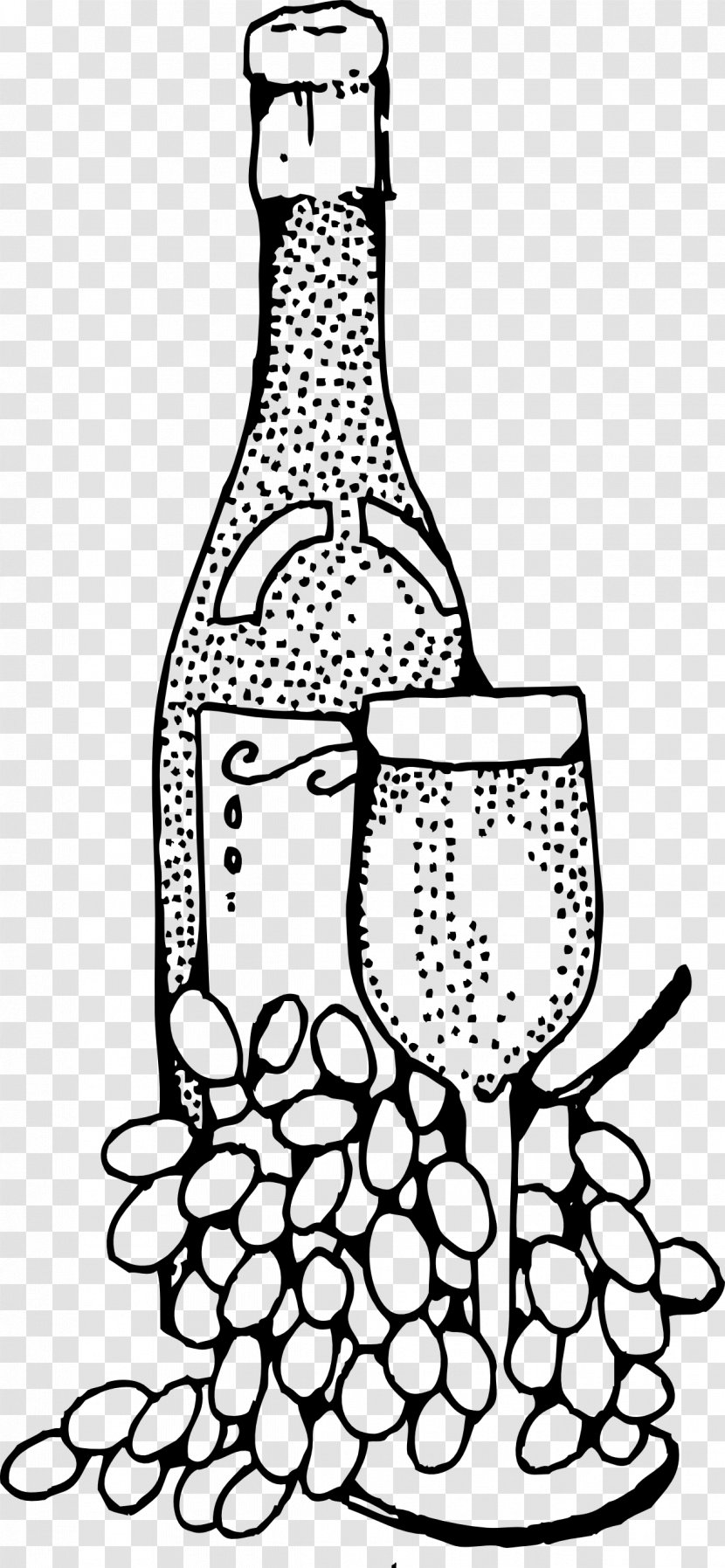 Wine Bottle Ready-to-Use Food And Drink Spot Illustrations Clip Art Transparent PNG