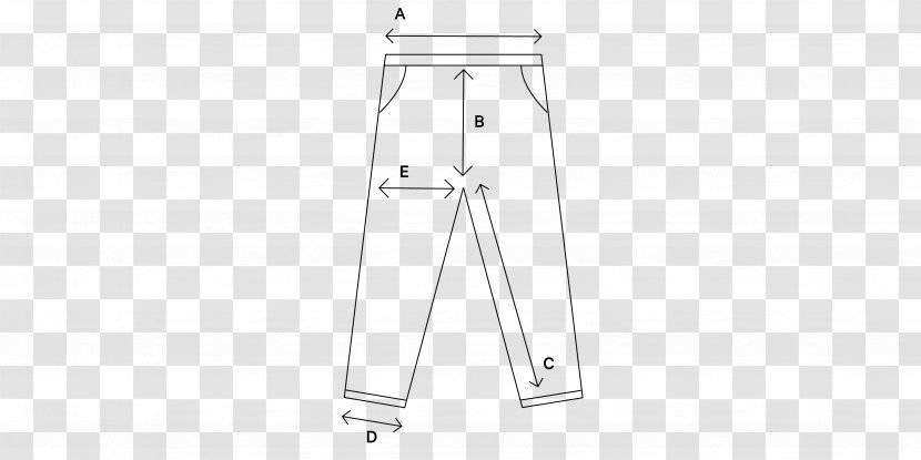 Clothing Line Angle - White Transparent PNG