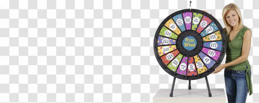 Prize Raffle Game Spinning Wheel - Chalk Transparent PNG