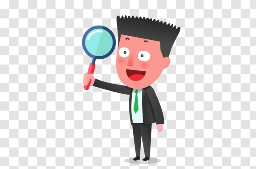 Magnifying Glass Icon - Professionals Holding A Transparent PNG