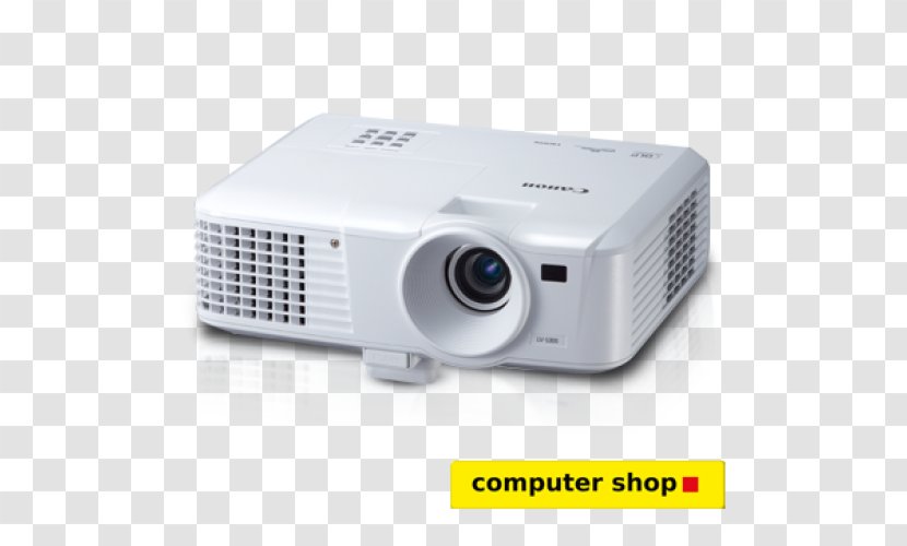 Multimedia Projectors Digital Light Processing Wide XGA Canon - Brightness - Projector Transparent PNG